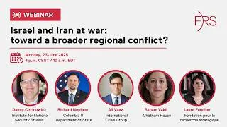 Miniature : Israel and the U.S. at war with Iran: what comes next & what implications for the region and beyond?
