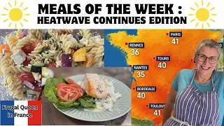 Miniature : Meals of the week :  Heatwave Continues Edition