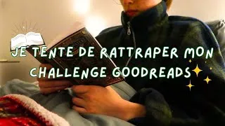 Miniature : Je tente de rattraper mon challenge goodreads 🙃 reading vlog