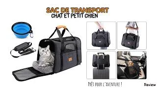 Miniature : Sac de Transport Chat et Petit Chien – Confortable, Respirant et Pliable | Morpilot | Review |
