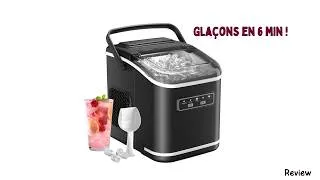 Miniature : Machine à Glaçons Portable Acmeenjoy : 9 Glaçons en 6 Minutes ! | REVIEW