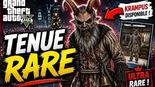 Miniature : OBTENIR UNE TENUE RARE/SECRETE DU « KRAMPUS » EN SOLO ! GLITCH TENUE GTA 5 ONLINE 