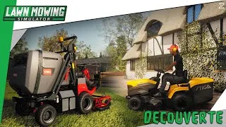 Miniature : Lawn Mowing Simulator 🌼 Découverte du simulateur de tracteur tondeuse !  Zézé le jardinier 🍃