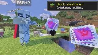 Miniature : MINECRAFT mais les BLOCK sont ALÉATOIRES... 