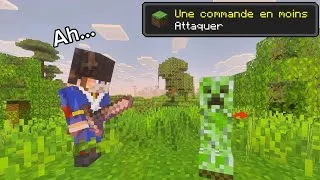 Miniature : Minecraft mais je perds une commande toutes les 5 minutes !