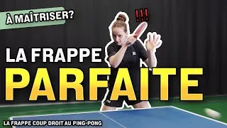 Miniature : Apprenez à frapper comme un pro! | Technique de frappe coup droit au ping-pong
