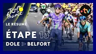 Miniature : Tour de France 2026 : Mauro Schmid règle une ÉCHAPPÉE ROYALE ! (résumé étape 13)
