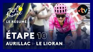 Miniature : Tour de France 2026 : des CHANGEMENTS au général ? (résumé étape 10)