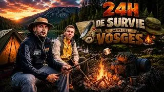 Miniature : 24H de SURVIE dans les Vosges (feu, nuit en forêt, lac d’Altenweiher)