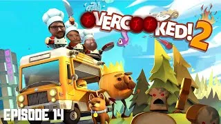 Miniature : Overcooked 2 - Episode 14 - Aux 4 coins du monde!! [Ft. Ookamisoull et Terran2034]