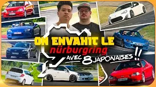 Miniature : ON ENVAHIT LE NÜRBURGRING AVEC 8 VOITURES JAPONAISES MYTHIQUES (WEEK-END DE FOU)