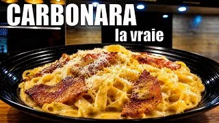 Miniature : La vraie carbonara , avec guanciale et pâtes fraîches maison