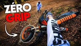 Miniature : FAIRE DE l'ENDURO EN SUPERMOT ?! J'ai faillis y rester ! 🥵