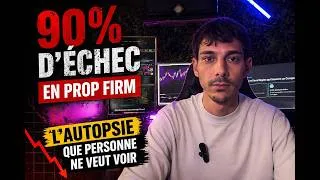 Miniature : 90% d'échec en Prop Firm : L'autopsie que personne ne veut voir