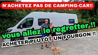 Miniature : ❌Raz le bol de notre camping-car 😡 On CHANGE pour un FOURGON aménagé ! (ET ON NE REGRETTE PAS !)