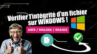 Miniature : Pourquoi & Comment vérifier l'intégrité d'un fichier sous WINDOWS ? [SANS installation de logiciel]