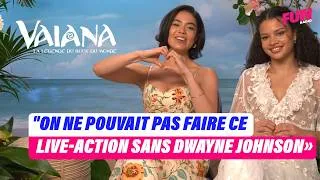 Miniature : "On ne pouvait pas faire ce live-action sans Dwayne Johnson" : Auli'i Cravalho et Catherine Laga'aia