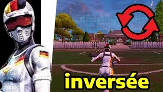 Miniature : 🔥 DÉFI   Je tente le TOP 1 avec la CAMÉRA 🎥 INVERSÉE  dans le mode BLITZ  de Fortnite ⚡
