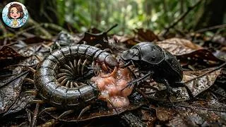 Miniature : Le bousier tueur : l’insecte qui a abandonné les excréments pour la viande