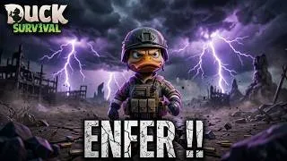 Miniature : DUCK SURVIVAL | C'EST LA GUERRE !! Guide Niveaux 66 à 71 ⚔️🦆