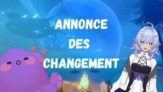 Miniature : le annonce des  changements v sur les réseaux!!