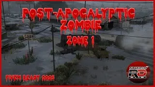 Miniature : [FiveM] Post-apocalyptic zombie Zone 1 & vehicles FiveM ready 2025