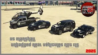 Miniature : [FiveM] Us Marshall car pack unbadged real Véhicules NOT ELS FiveM ready 2025