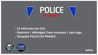 Miniature : [FiveM] Police de France réel vehicule débadged NON  ELS fivem ready 2025