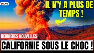 Miniature : IL Y A 1 MINUTE : Le volcan endormi de Californie vient de se RÉVEILLER sans prévenir !
