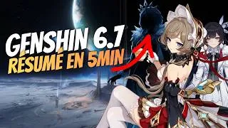 Miniature : ENFIN DES INFOS SUR LA TSARINE ? VOYAGE DANS L'ESPACE ? SANDRONE ? | Genshin Impact 6.7 Résumé