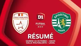 Miniature : J6 :  ETOILE LAVALLOISE FC - SPORTING CLUB PARIS (4-4), le résumé