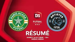 Miniature : J6 : Paris Acasa Futsal - Artistes Futsal (3-0)