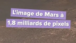 Miniature : L’image de Mars à 1,8 MILLIARD de pixels du rover Curiosity