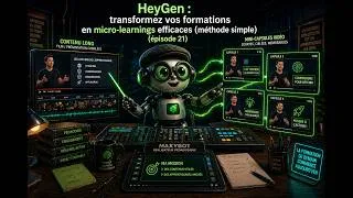 Miniature : HeyGen : transformez vos formations en micro-learnings efficaces (méthode simple) (épisode 21)