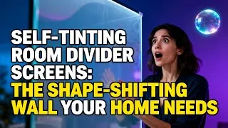 Miniature : Self‑Tinting Room Divider Screens: The Shape‑Shifting Wall Your Home Needs
