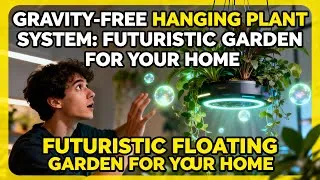 Miniature : Gravity-Free Hanging Plant System: Futuristic Floating Garden for Your Home