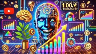 Miniature : Comment Gagner 100€/Jour avec l’IA en 2025 | 5 Méthodes Faciles & Pour Débutants