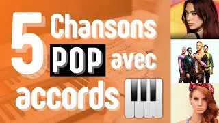 Miniature : 5 chansons pop incontournables avec accords au piano
