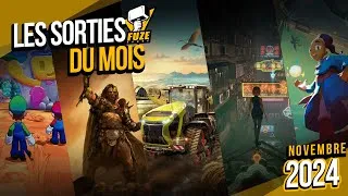Miniature : Jeux vidéo : Les sorties du mois #70 – Novembre 2024