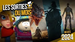 Miniature : Jeux vidéo : Les sorties du mois #65 – Mars 2024