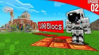 Miniature : Il a Constuit sa Base à 100 Blocs du Spawn... Pourquoi ?! - Episode 02 | Paladium S12
