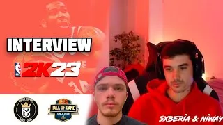 Miniature : L'INTERVIEW DE NOS CHAMPIONS DU NBA2K - Sxberia & Niway - Par HallofGame