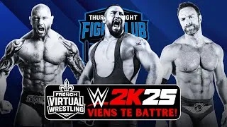 Miniature : Thursday Night Fight Club #36 | 08/01/2026 | E-Fed PvP - WWE 2K25