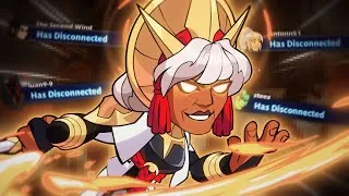 Miniature : Je fais RAGEQUIT tout le monde avec LADY VERA sur BRAWLHALLA (test lady vera)