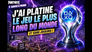 Miniature : j'ai PLATINE FORNITE ce jeux impossible !! #playstation #fornite #epicgames  CHASSEUR DE TROPHEE