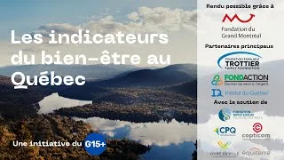 Miniature : Lancement « Les Indicateurs du bien-être au Québec »