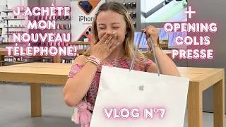 Miniature : J'achète mon nouveau téléphone + opening colis presse - VLOG n°7