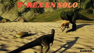 Miniature : (FR) T-REX, le début de l'aventure en solo sur le serveur Triassic, THE ISLE EVRIMA