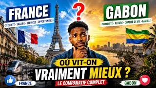 Miniature : France où Gabon : où vit-on vraiment mieux ?