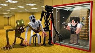 Miniature : SURVIVRE à TOUTES les ENTITÉS des BACKROOMS dans Minecraft Bedrock !